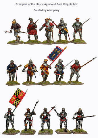Perry Miniatures: Agincourt Foot Knights 1415 - 1429