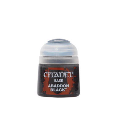Citadel Colour Base: Abaddon Black 12ml*