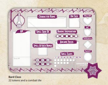 D&D Class Token Set Bard