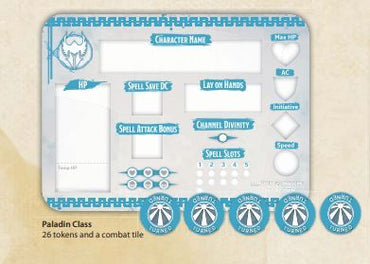 D&D Class Token Set Paladin