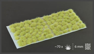 Gamers Grass: Tufts 6mm Light Green (Wild)