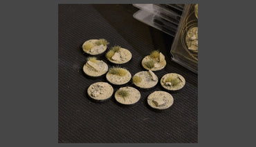 Gamers Grass: Battle Ready Arid Steppe Round Bases 25mm