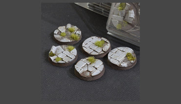 Temple Bases Round 40mm (x5)