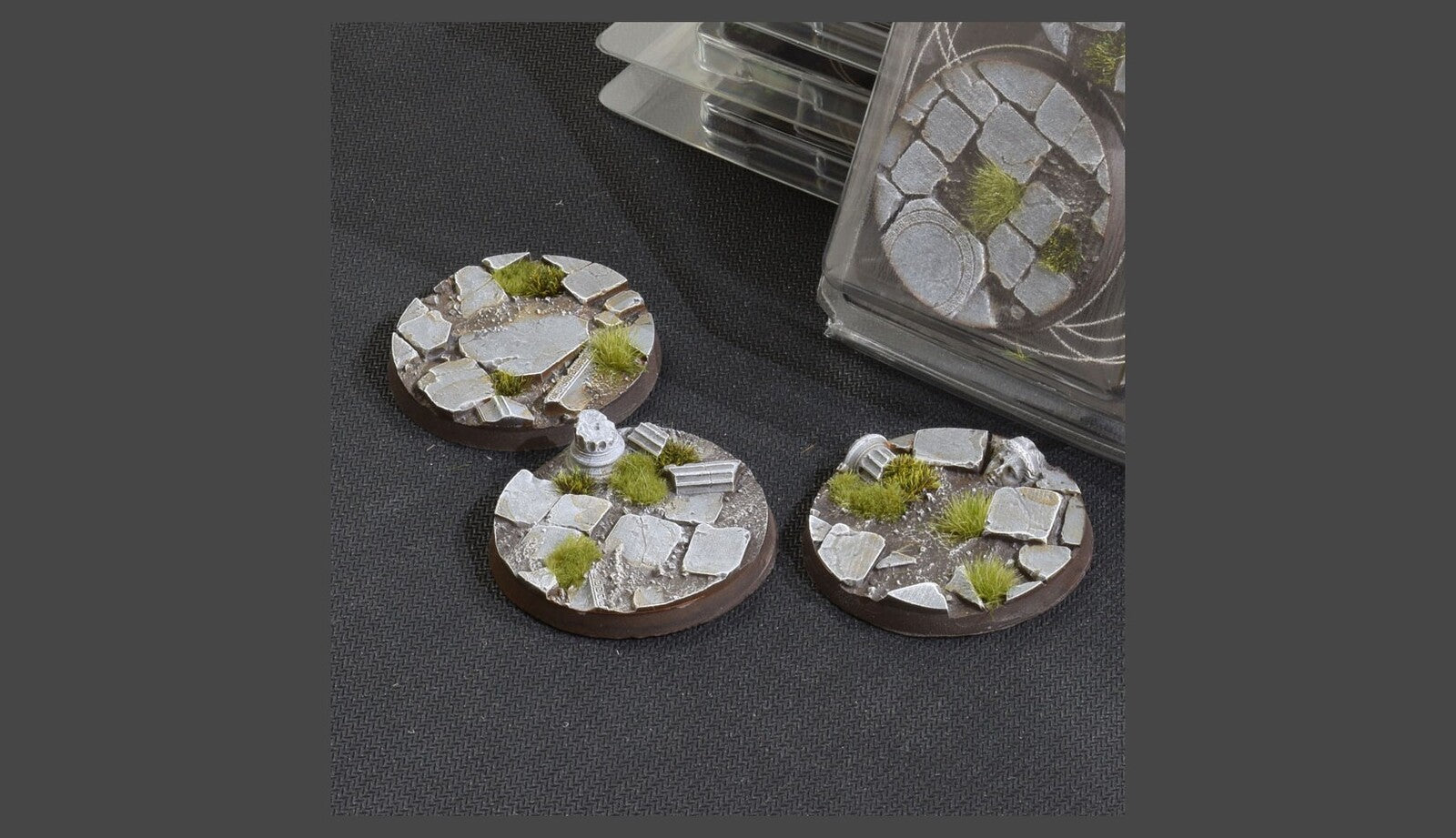 Gamers Grass: Battle Ready Temple Round Bases 50mm
