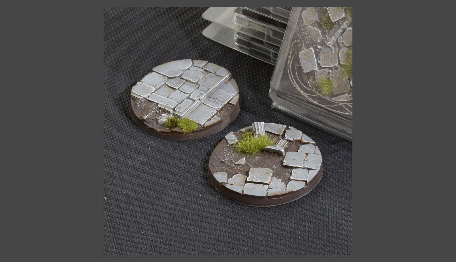 Temple Bases Round 60mm (x2)