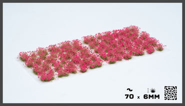 Gamers Grass: Tufts 6mm Pink Flowers (Wild)
