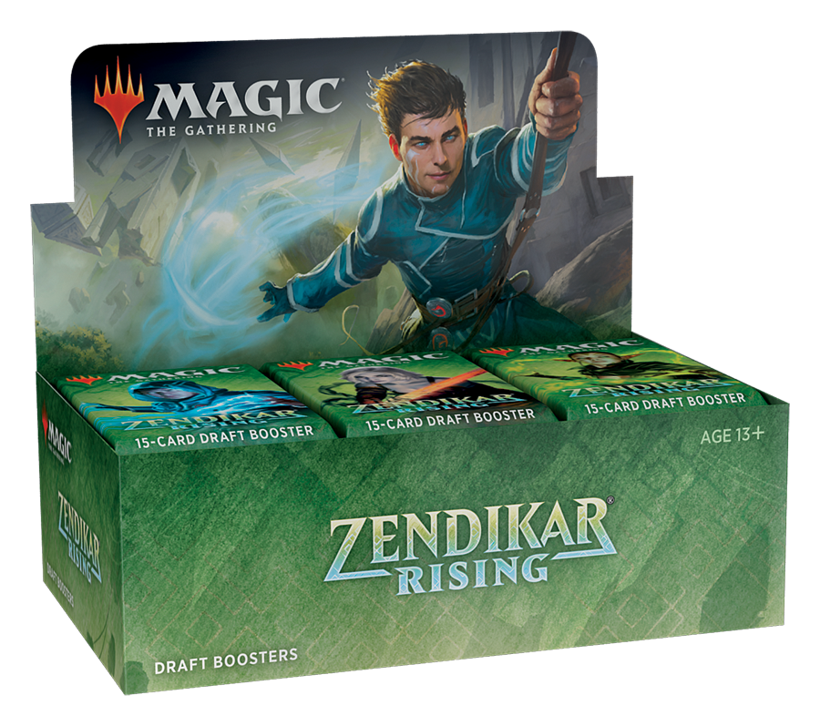 Magic: Zendikar Rising Draft Booster Display