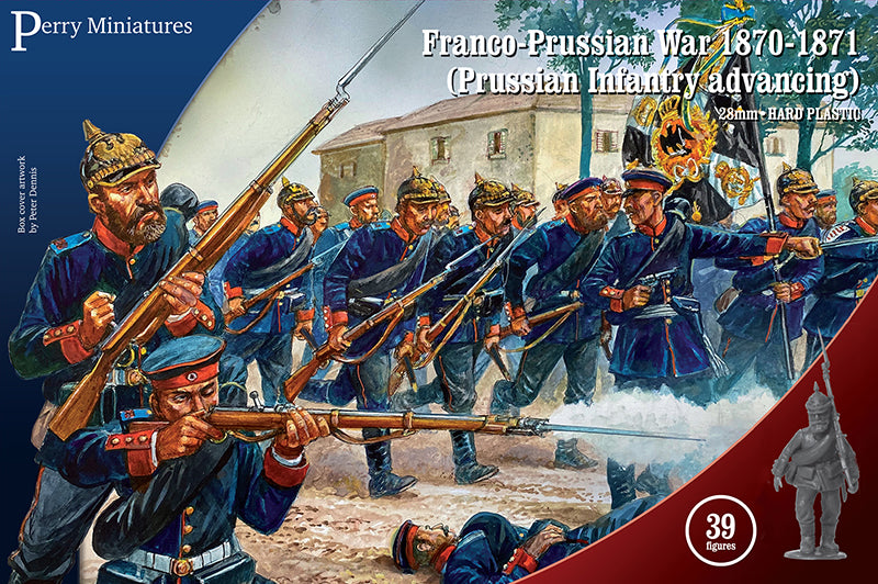 Perry Miniatures: Franco-Prussian War 1870-1871 (Prussian Infantry Advancing)