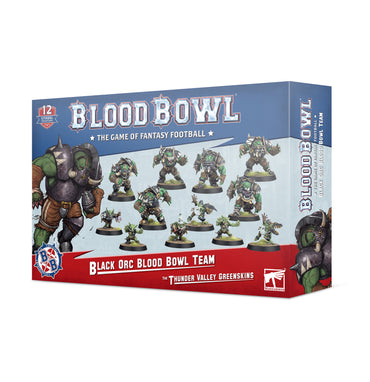 Blood Bowl: Black Orc Team: Thunder Valley Greenskins