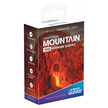 Ultimate Guard Sleeves Lands ED 2 Mountain