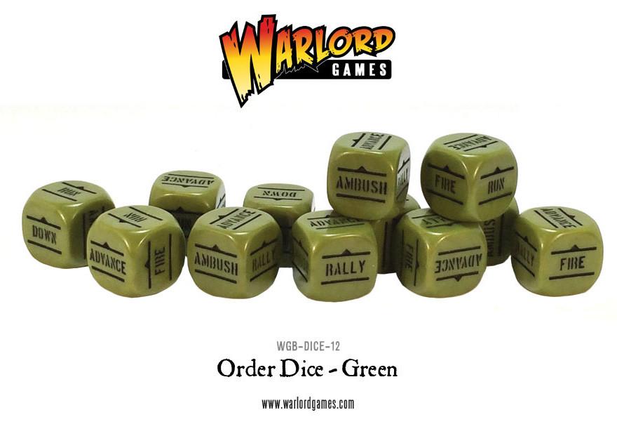 Bolt Action: Orders Dice