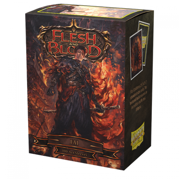 Dragon Shield Art Sleeves Matte Flesh and Blood Uprising Fai (100)