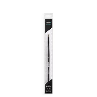 Vallejo: Brushes: Pro Modeler Natural Hair Round Brush No. 0