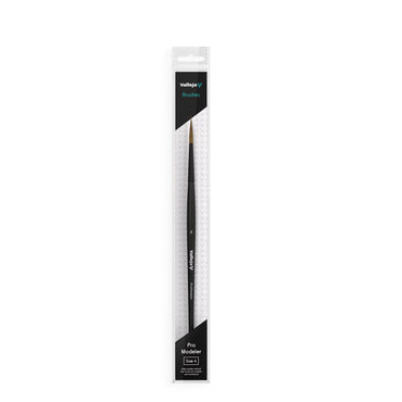 Vallejo: Brushes: Pro Modeler Natural Hair Round Brush No. 4