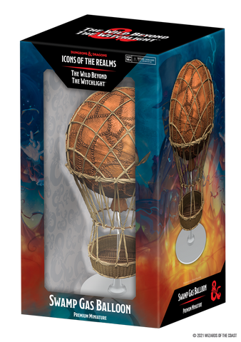 D&D Icons of the Realms Miniatures The Wild Beyond the Witchlight Swamp Gas Balloon