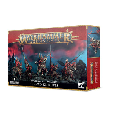 Warhammer Age of Sigmar: Soulblight Gravelords Blood Knights*