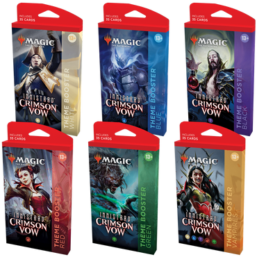 Magic: Innistrad Crimson Vow Theme Booster Display