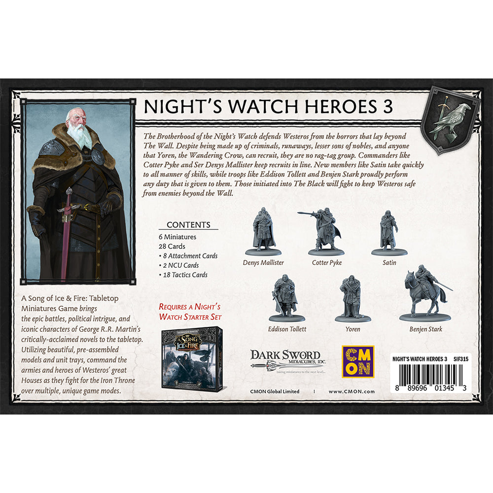A Song of Ice and Fire: Night's Watch Heroes 3