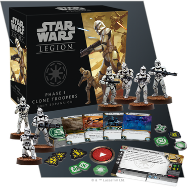 Star Wars Legion: Phase I Clone Troopers Unit Expansion