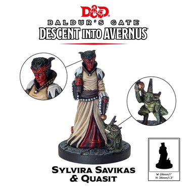 D&D5E Sylvira Savikas & Quasit