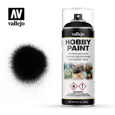 Vallejo Aerosol Black Primer 400ml