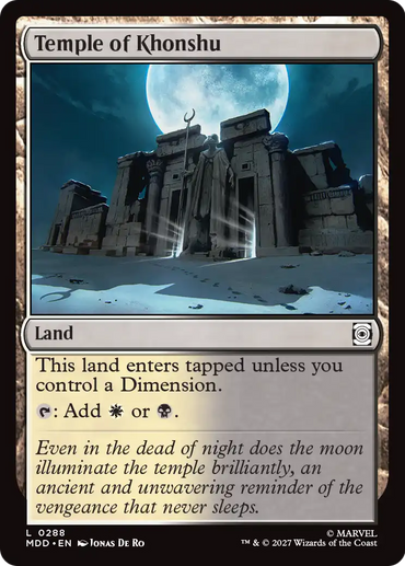 Temple of Khonshu [Marvel: Darkhold Destiny]