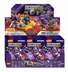 Blokees Figures PDQ (12 in 1)(Blind box) - Transformers Defender Version 06 - Brutal Fang (Copy)