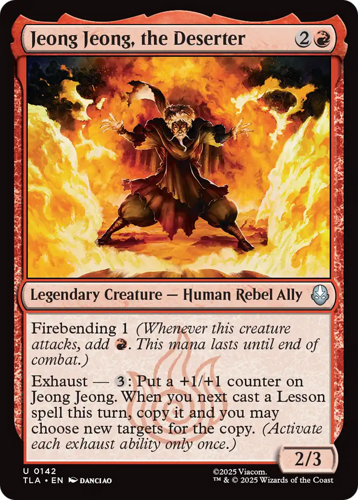 Jeong Jeong, the Deserter [Avatar: The Last Airbender]