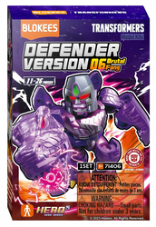 Blokees Figures PDQ (12 in 1)(Blind box) - Transformers Defender Version 06 - Brutal Fang (Copy)