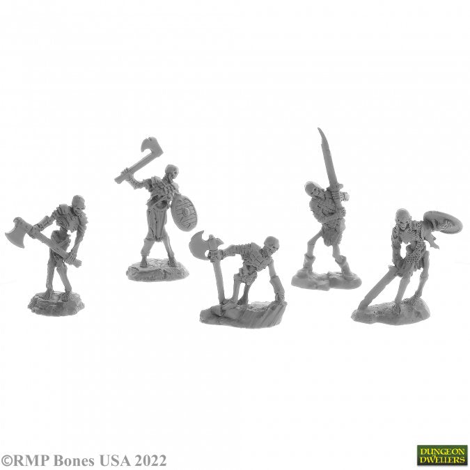 Reaper: Dungeon Dwellers: Bog Skeletons (5)