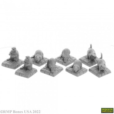 Reaper: Dungeon Dwellers: Dire Rats (8)