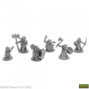 Reaper: Dungeon Dwellers: Ratpelt Kobold Leaders (6)