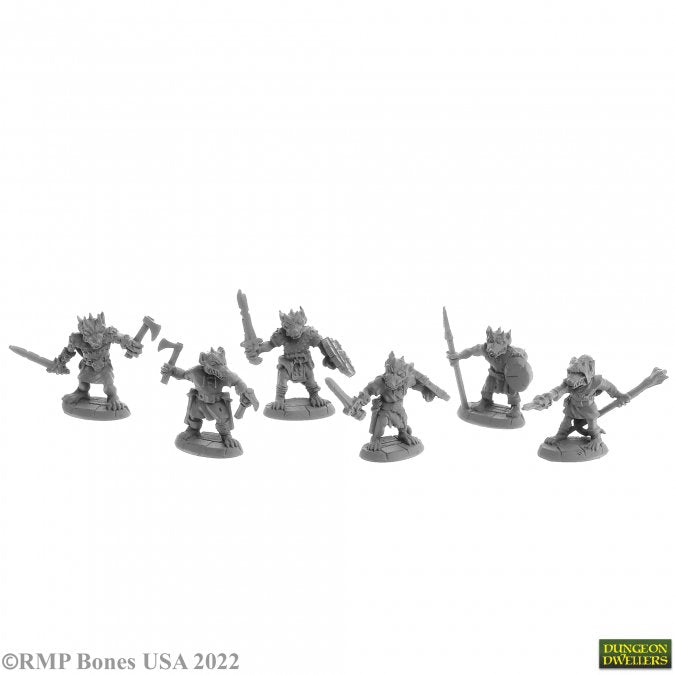 Reaper: Dungeon Dwellers: Nightclaw Kobolds (6)