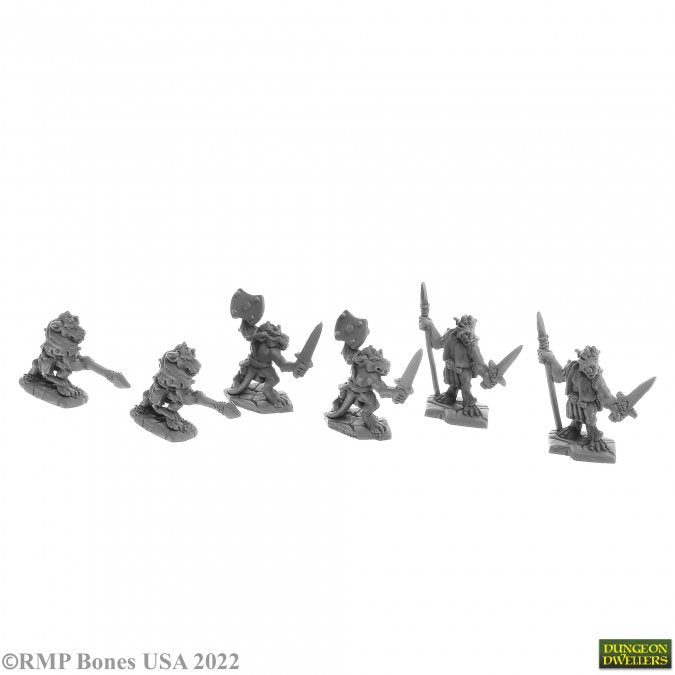 Reaper: Dungeon Dwellers: Bloodscale Kobolds (6)