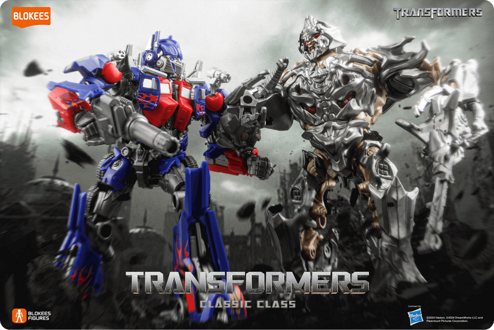 Blokees Figures: Transformers (Model Kit) Classic Class 10 - Megatron(2007)