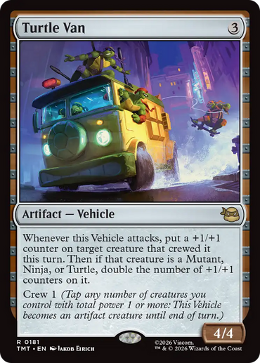 Turtle Van [Teenage Mutant Ninja Turtles]