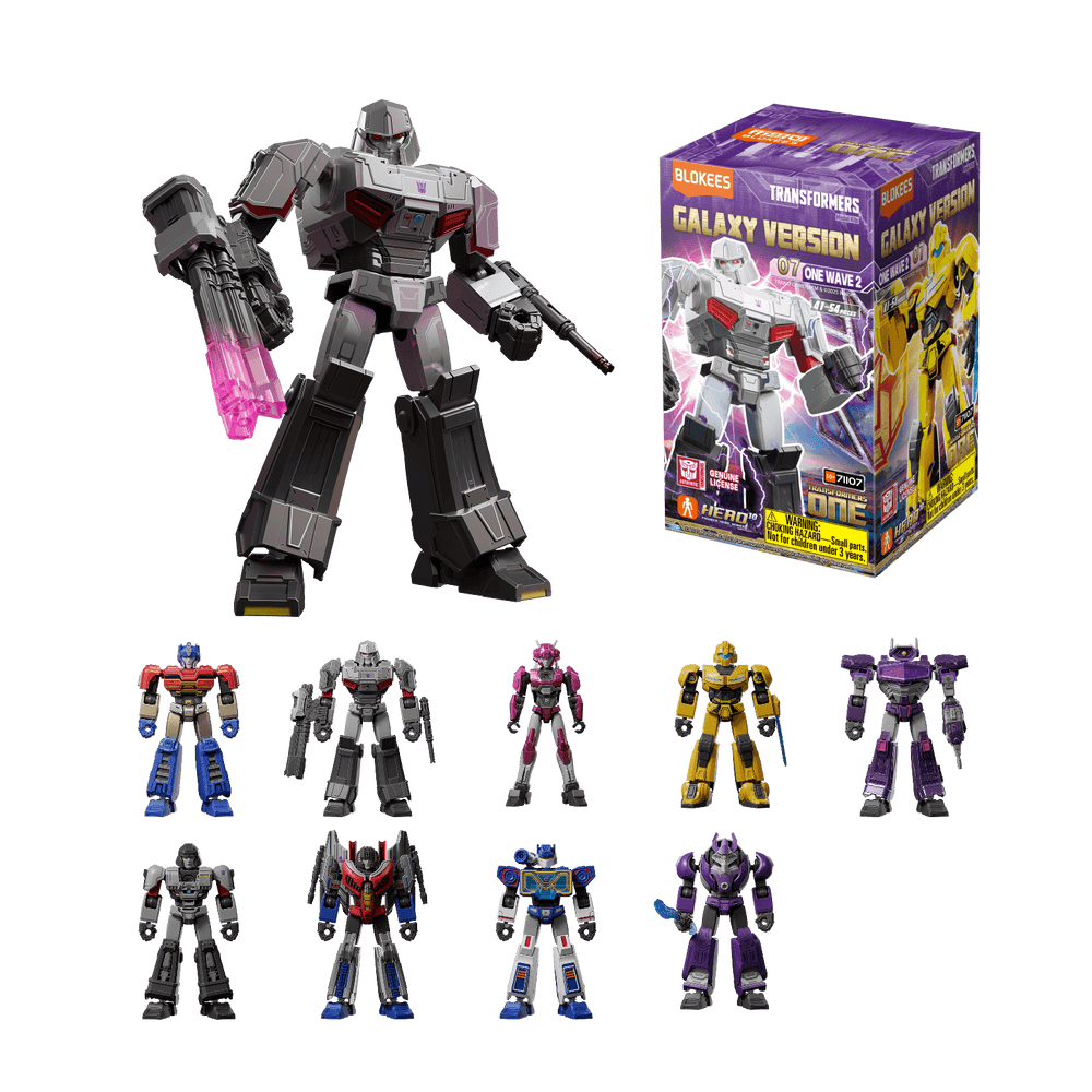 Blokees Figures PDQ (9 in 1) (Blind box)  - Transformers Galaxy Version 07 - ONE WAVE2
