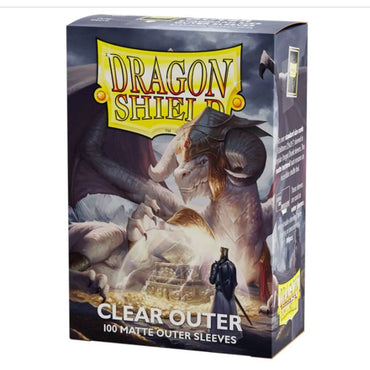 Dragon Shield: Outer Sleeves - Matte - Clear (100)