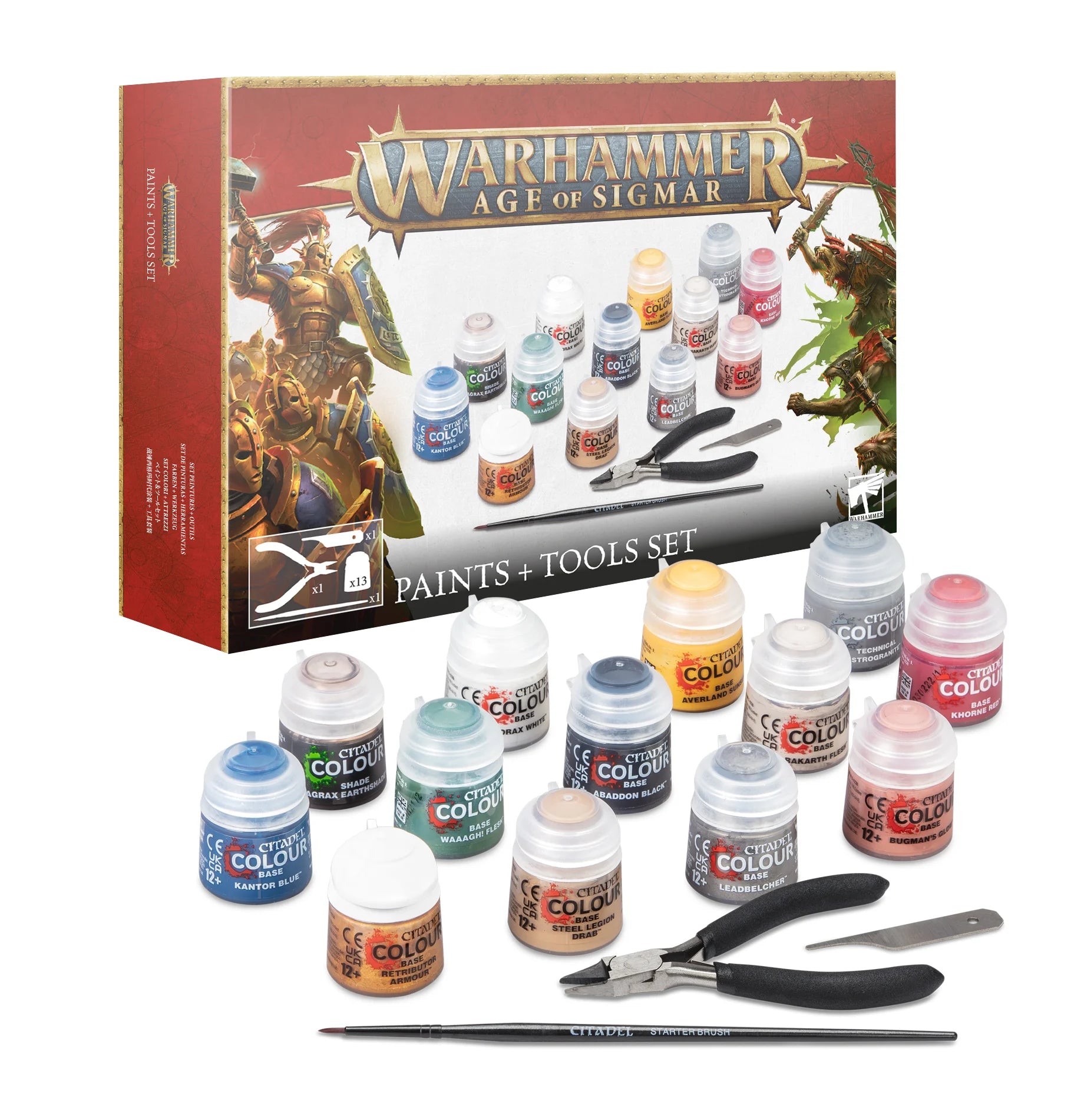 Warhammer Age of Sigmar: Paints + Tools*