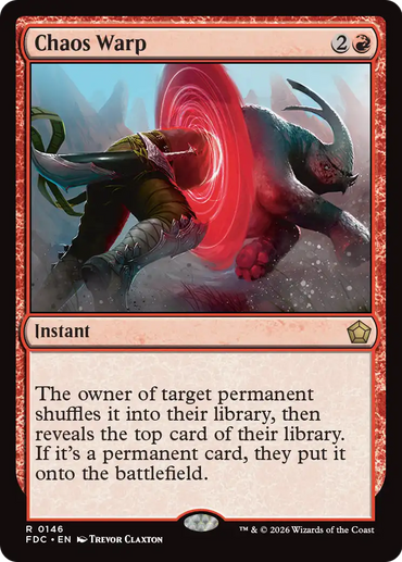 Chaos Warp [Foundations Commander]