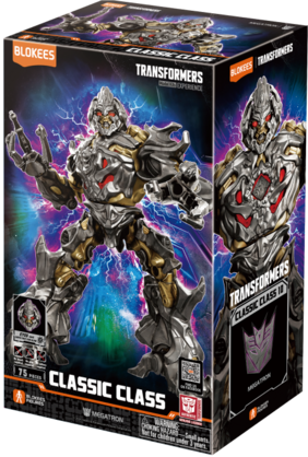 Blokees Figures: Transformers (Model Kit) Classic Class 10 - Megatron(2007)