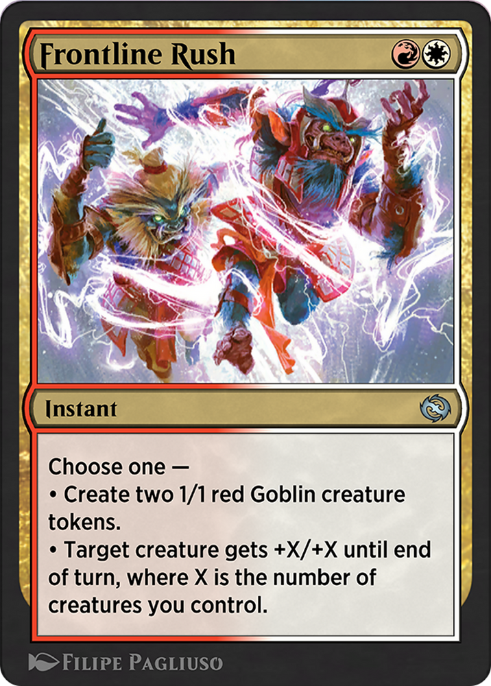 Frontline Rush [Tarkir: Dragonstorm]