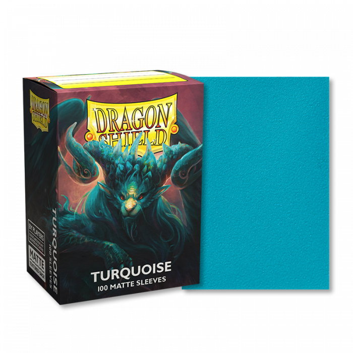 Dragon Shield Sleeves Matte Turquoise (100)