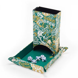 LPG Dice Tower with Mat Leather: Artist Series - Cara