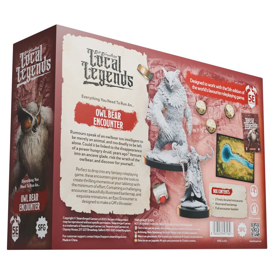 Epic Encounters: Local Legends: Owlbear Encounter