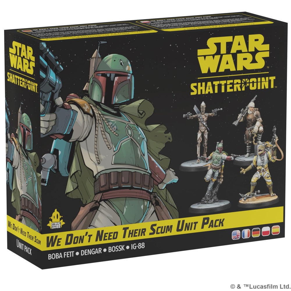 Star Wars Shatterpoint: We Don’t Need Their Scum Unit Pack