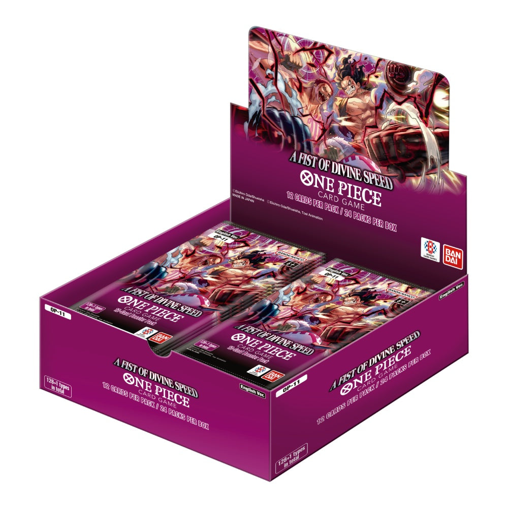 One Piece Card Game: A Fist of Divine Speed Booster [OP-11]