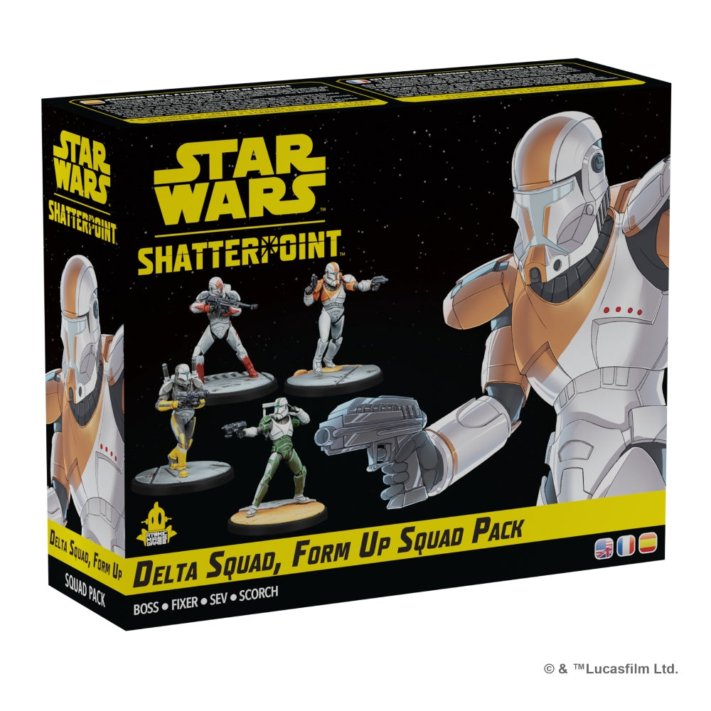 Star Wars: Shatterpoint: Delta Squad Form Up Squad Pack