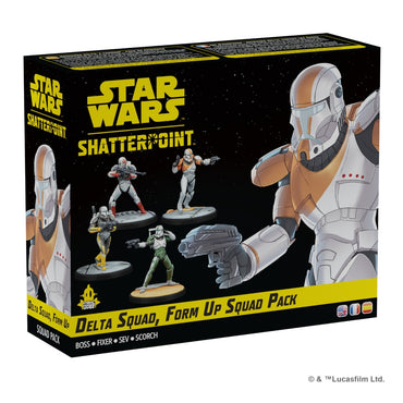 Star Wars: Shatterpoint: Delta Squad Form Up Squad Pack