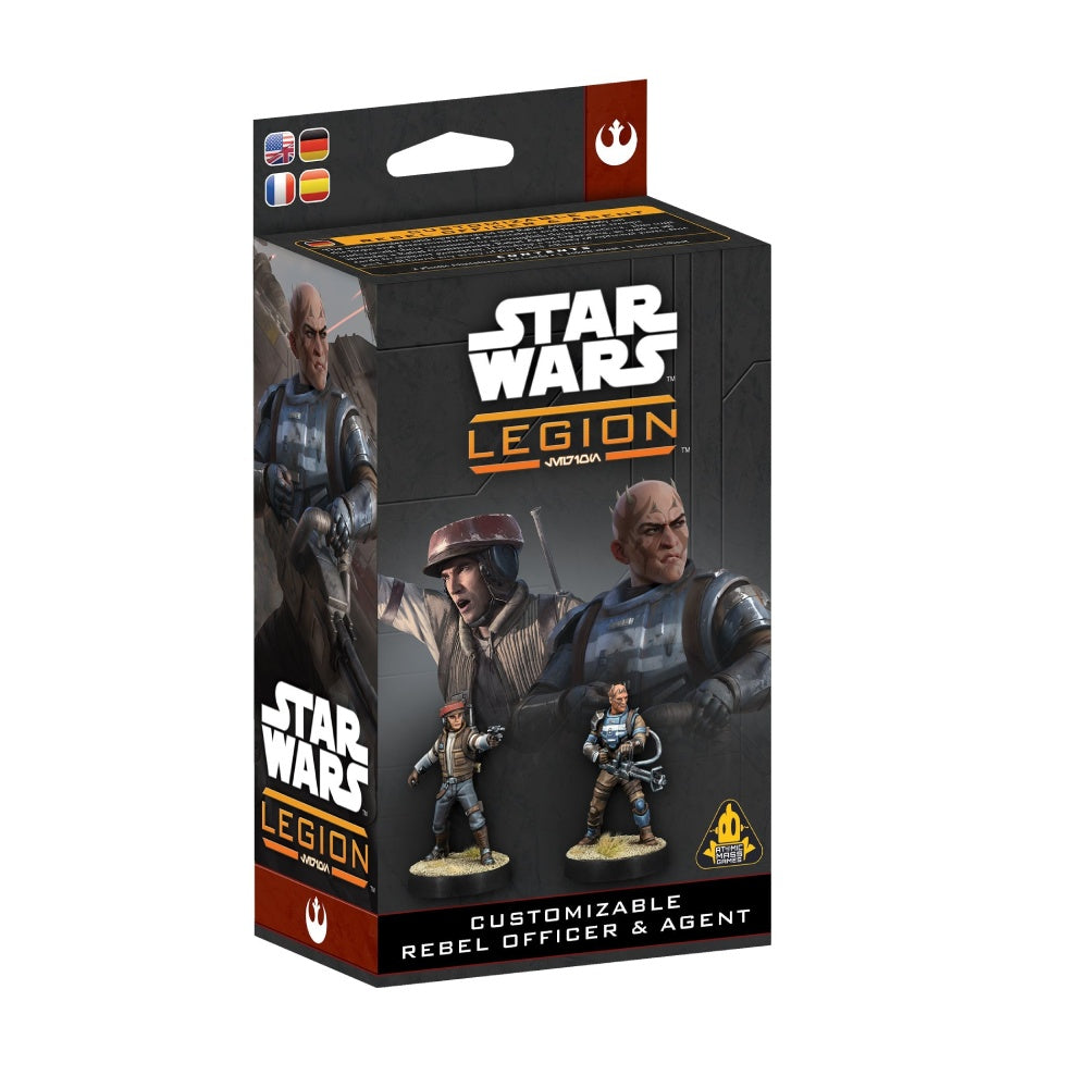Star Wars: Legion: Customizable Rebel Officer & Agent